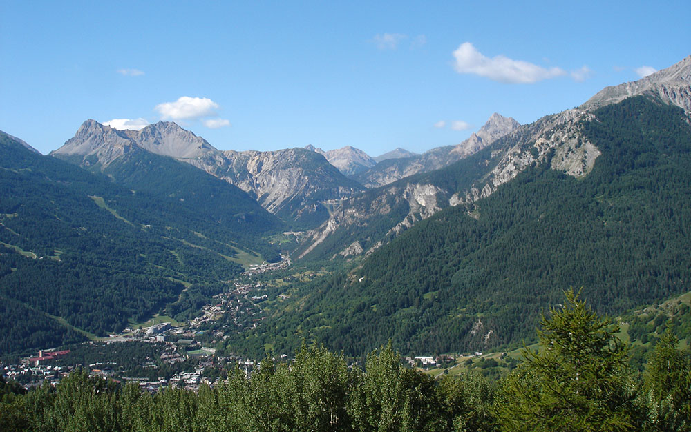 Panorama su Bardonecchia